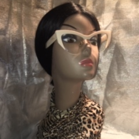 Accessories - CLEARANCE! Cat Eye Ivory Framless Eyeglasses